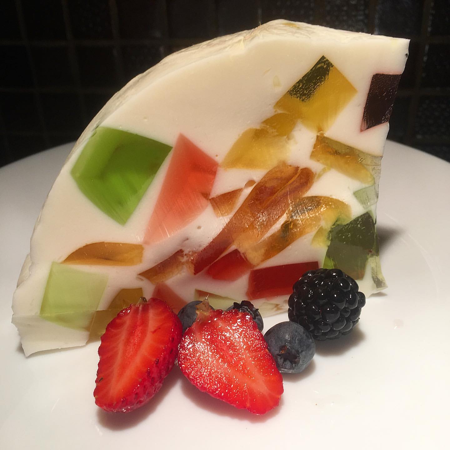 Gelee-Torte OHNE Backen «Kaleidoskop» - das ist das köstlichste Dessert, das ich im Handumdrehen zubereite